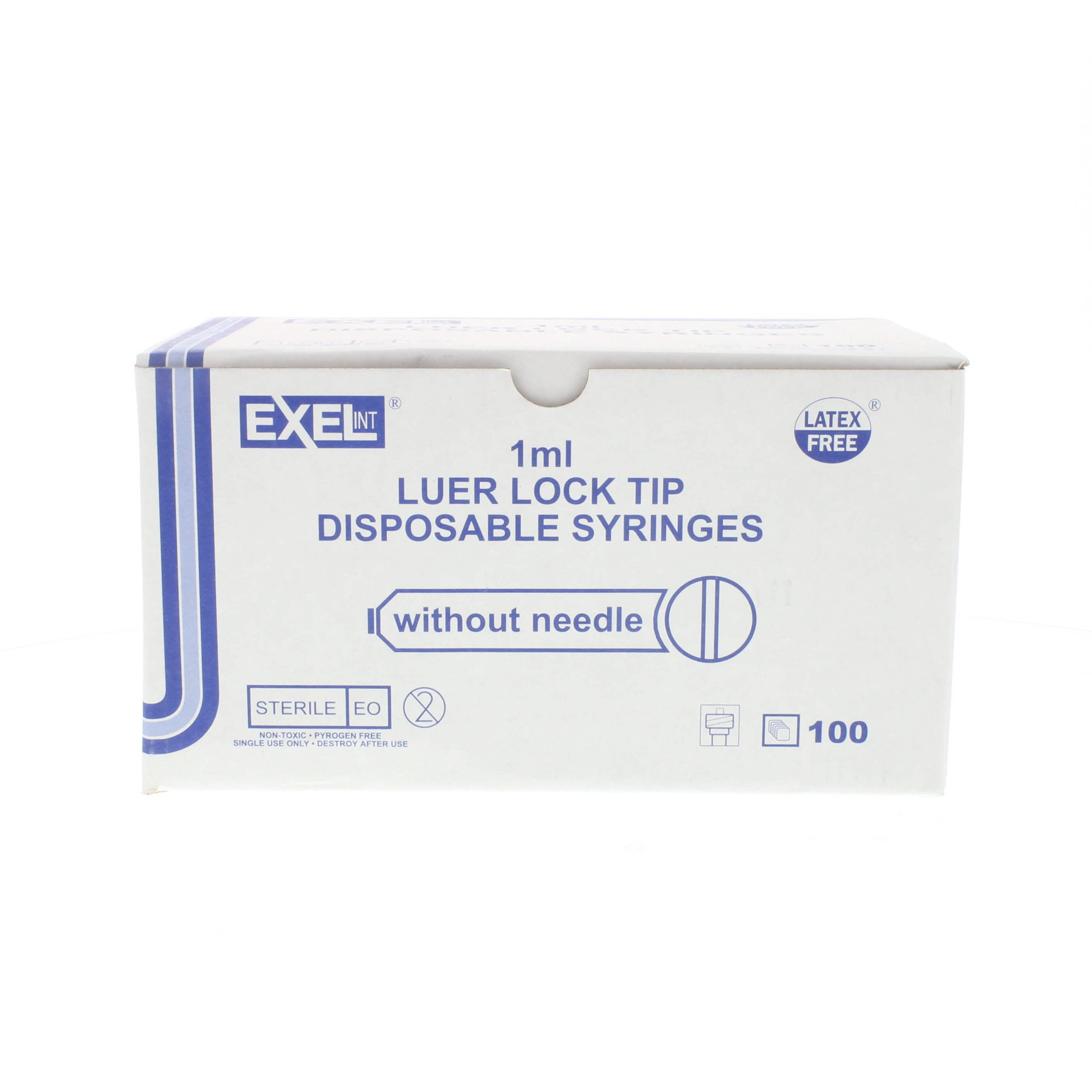 Exel 1cc TB Syringe (Luer-Lock) - Box/100